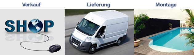 Leistungen Leistungen: Verkauf, Lieferung, Montage